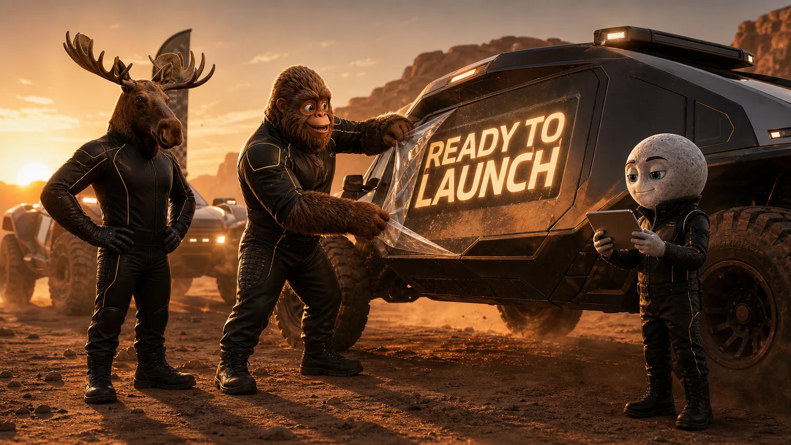 Brand world launch — Ready to Launch